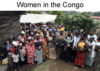 Women involved in the Comfort Rwanda and Congo charity.
